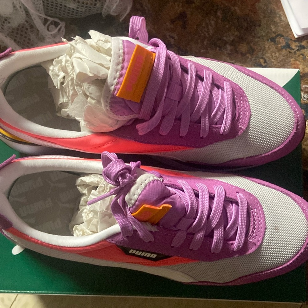 Multi Colored Puma Platform Sneaker - image 1